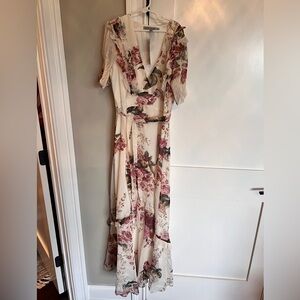 Hope and ivy floral maxi dress